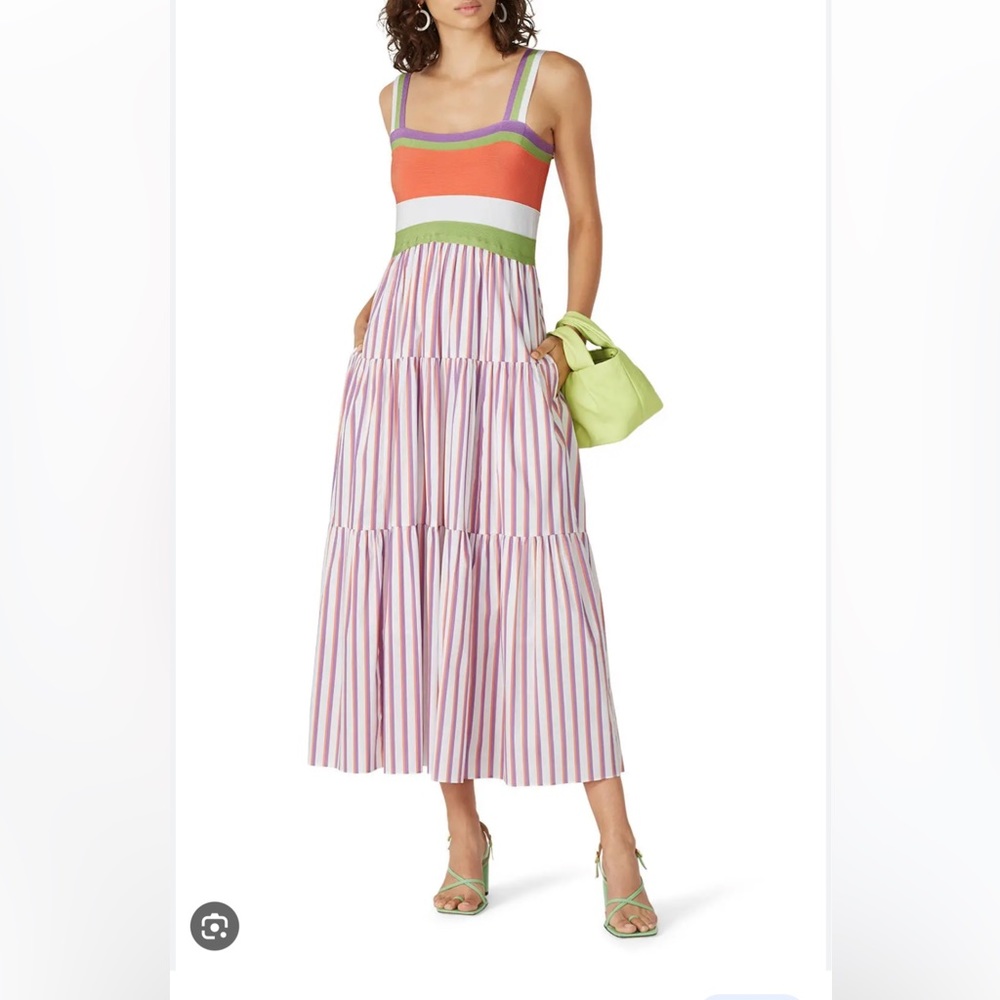 Tanya Taylor Claudia Maxi Dress - Size Medium